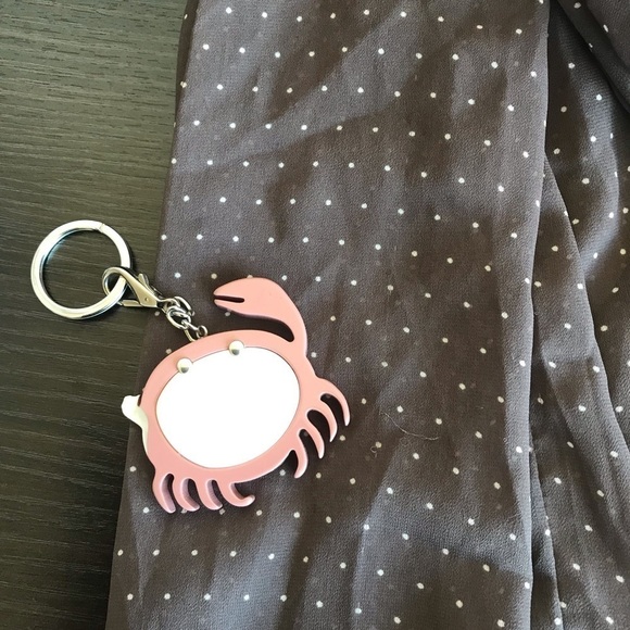 14th and Union Sheer Brown Polka Dot Long Sleeve Button Up Shirt - Picture 10 of 11